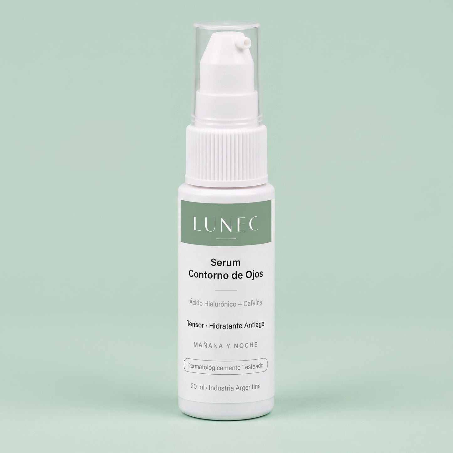 Serum Contorno de Ojos — Ácido Hialurónico + Cafeína