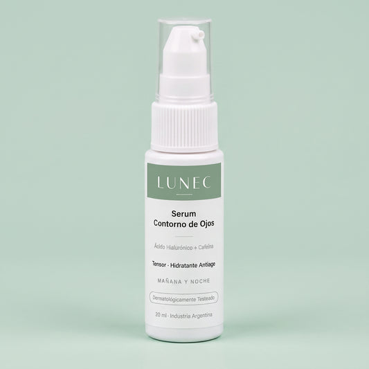 Serum Contorno de Ojos — Ácido Hialurónico + Cafeína